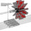 Chimney Brush Kit 100mm Adjustable with 3.6m Sweeping Rods for Efficient Cleaning 3