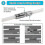 Chimney Brush Kit 100mm Adjustable with 3.6m Sweeping Rods for Efficient Cleaning 5