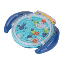 Blue 3D Maze Puzzle Gear Brain Teaser for Kids & Parents, Fine Motor Skills