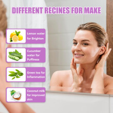 nnOuOnn Silicone Ice Face Bowl Foldable Facebowl with Builtin Icetray
