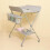 KARAOK Foldable Changing Table with Wheels  Baby Changing Station with 1