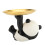 Harz-Statue Dekotablett, Panda, 16x14x13 cm 15