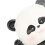 Harz-Statue Dekotablett, Panda, 16x14x13 cm 9