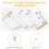 Aolso Baby Height Growth Chart, Wall Hanging Growth Chart Removable 4