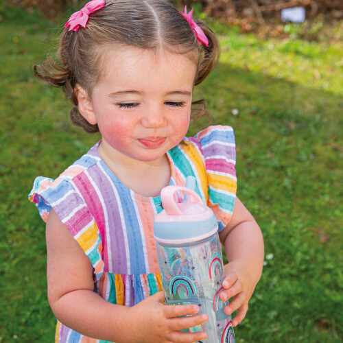 Nuby Nuby Sippy Cup, Rainbows, 540 ml (Pack of 2) 2