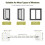 Window Locks, Aosite 2pcs Window Restrictor Child Safety Locks for 5