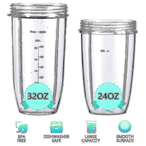 Αξεσουάρ μπλέντερ Nutribullet 600W 900W PRO - Βασικά ανταλλακτικά και λεπίδες 1