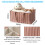 Large Capacity Nappy Caddy Organizer - Multi Functional Nursery Storage Baskets, Beautiful Practical Baby Caddy Organizer 2