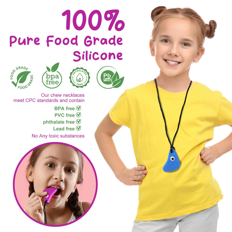 Seeway Chew Necklaces For Sensory Kids Chewy Necklace Sensory Motor Ai