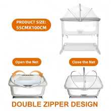 Foldable Mosquito Net for Babies Crib to Keep InsectsBugsCats OutBaby