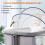 Foldable Mosquito Net for Babies Crib to Keep InsectsBugsCats OutBaby 4