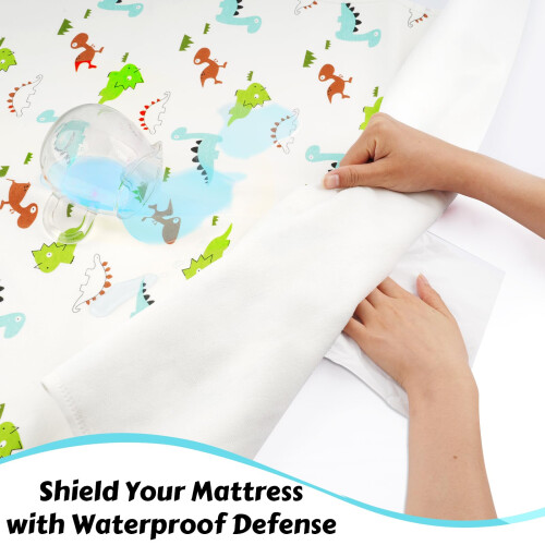 Potty Training Bed Pads 7090cm Bed Wetting Sheets with NonSlip Back W 1