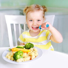 PandaEar 6 Pack Toddler Cutlery Set Baby Fork and Spoon Set Stainless