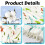 Potty Training Bed Pads 7090cm Bed Wetting Sheets with NonSlip Back W 5