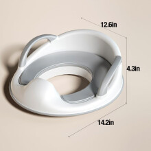 PandaEar Potty Training Seat with Handles for Toddler Boys and Girls S