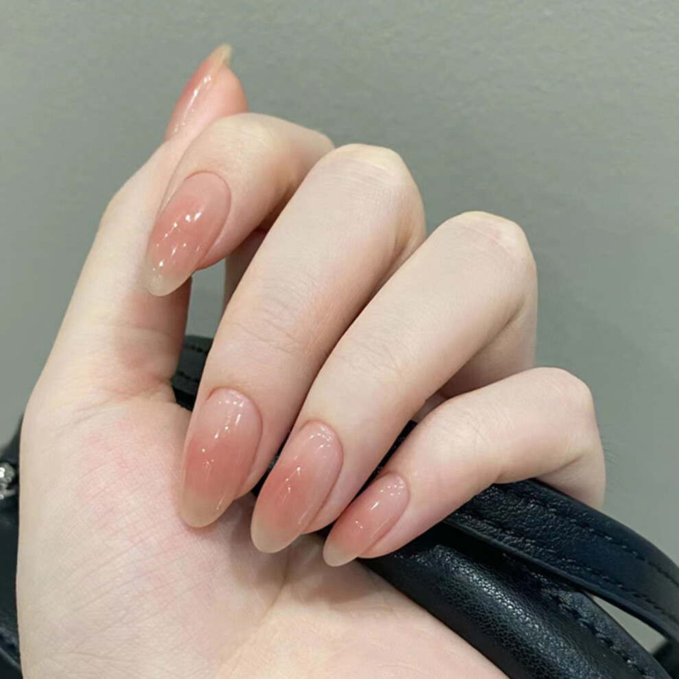 Dachuang Beauty Short Glossy False Nails For Women & Girls