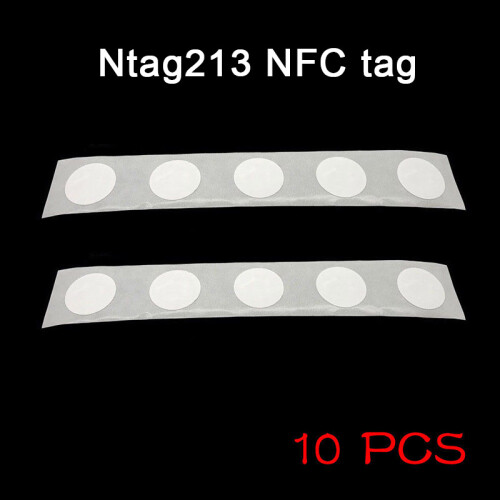 10pcs NFC 213 Cards 13.56MHz for Mobile Devices