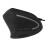 Ratón ergonómico vertical con cable para mano derecha negro 10