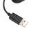 Ratón ergonómico vertical con cable para mano derecha negro 11