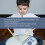 Virtual Drum Kit with 3D Motion Sensing, Electronic Air Drum Set for VR, Includes 2 Drumsticks, Blue 2