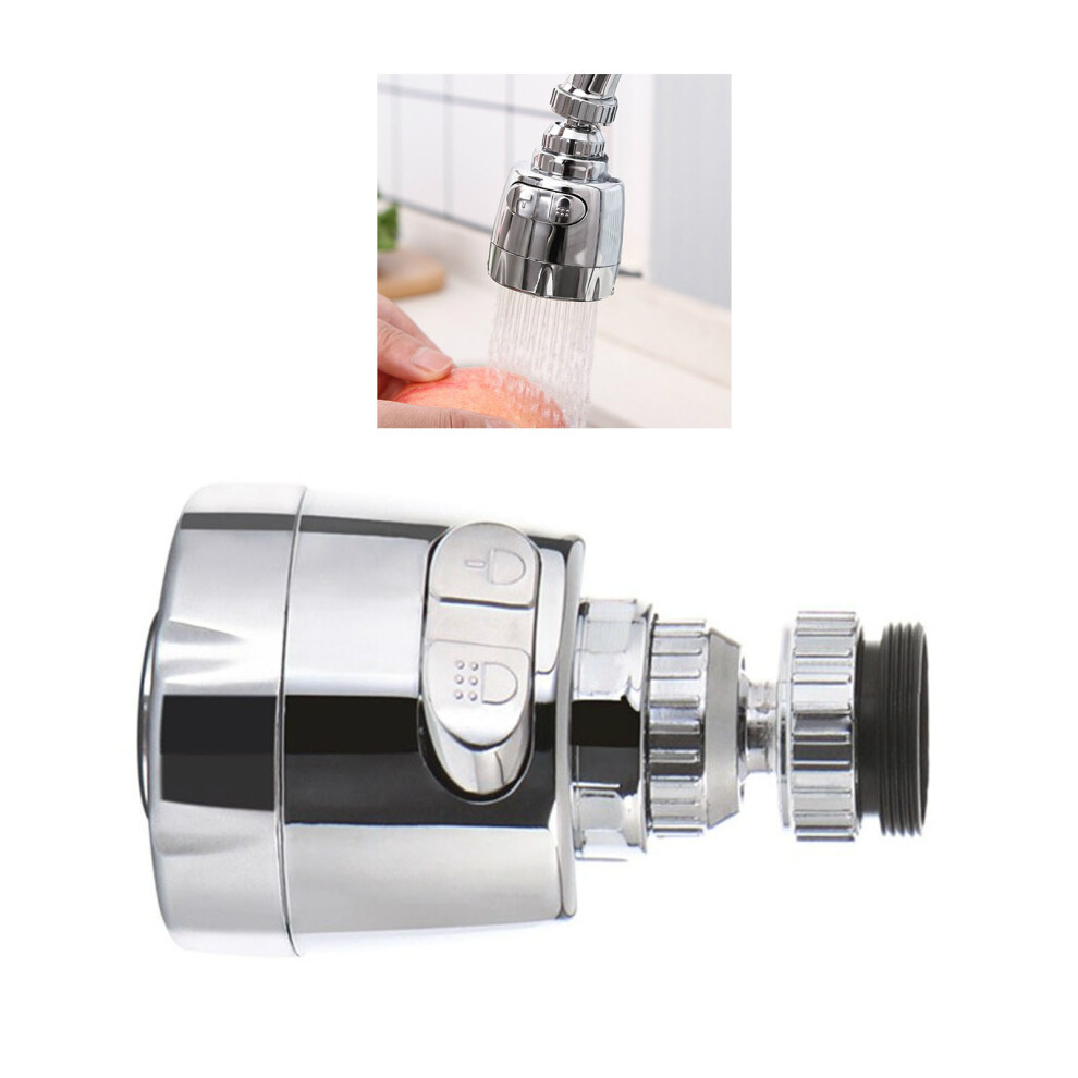 Stainless Steel Faucet Extender 360 Rotatable Splash-Proof Nozzle 3591385989488