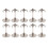 Display Holders for Action Figures 10 Sets for 6 Inch Dolls Translucent Black 1