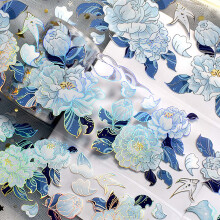 (Jade Bone Flower) Flower DIY Stickers for Phone, Laptop, Car