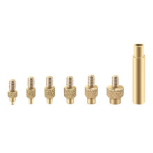 Heat Insert Nut Iron Tip M2 M3 M4 M5 M6 M8 Brass Thread Embedded Kit Heat Insertion Tool for 3D Printer Parts Soldering