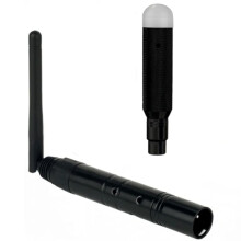 2 DMX Draadloos 1 Vrouwelijke Ontvanger en 1 Mannelijke Zenderbediening 2.4G voor Dfi DJ Korte Versie voor Led Stage PAR EU Stekker