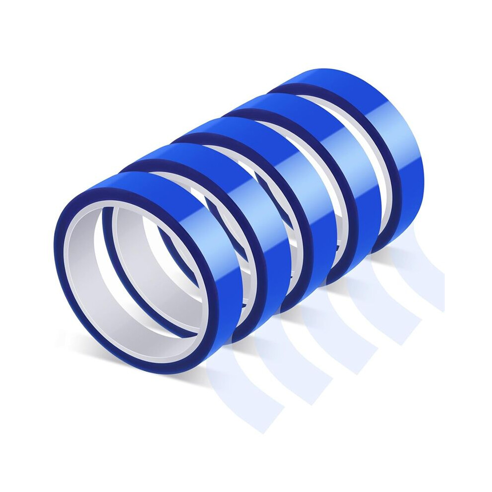 5 Rolls Heat Resistant Tape 20Mm X 30M (98Ft) Sublimation Tape Heat Transfer Tape For Sublimation Printer Electronic 4711834874793