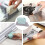 3pcs Creative Window Groove Cleaning Brushes Handheld Crevice Cleaning Tools Fixed Brush Head 3