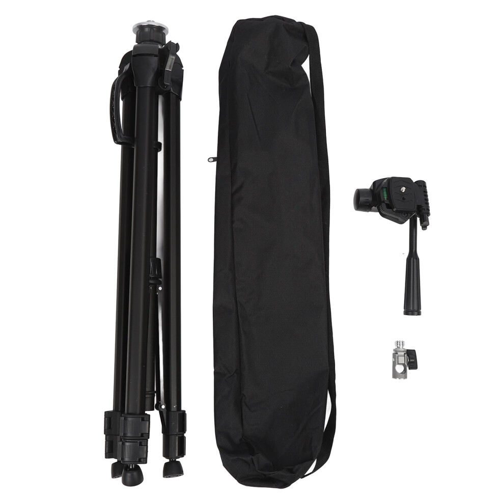 Durable Construction Tripod For Camera, Portable Design Heavy Duty Tripod With Quick Release Plate Adjustable Height Support For Dslr Smartphone 9071309203783