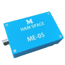 ME-05 Shortwave Choke Coil 1-30MHz 100W Choke Ring M Female Connector for FT-8 Interference Eliminating