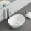 Oval Ceramic Countertop Bathroom Wash Basin Sink 2