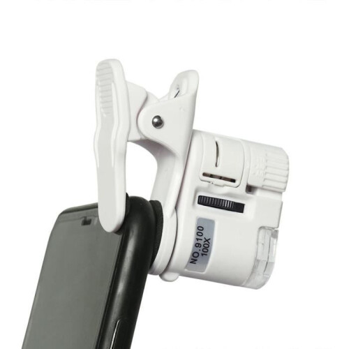 OUTAD 100X Mini Microscope with Cell Phone Magnifier and Ultraviolet Currency Detection Function 1