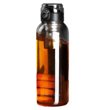 High Capacity Tea Cup ,Water Separation, High Temperature Resistant, Portable Glass Tea Cup,Vehicle Portable Water Cup A