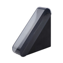 Coffee Filter Paper Holder Coffee Papers Storage Rack for V01 Coffee Filter Paper Dispenser for Hotel Cafe Bar Black