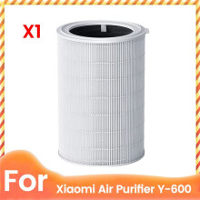 For Air Purifier Y-600 Replacement Filter H13 HEPA Filtration 5 Layers 3 in 1 Filter Antibacterial Dealdehyde