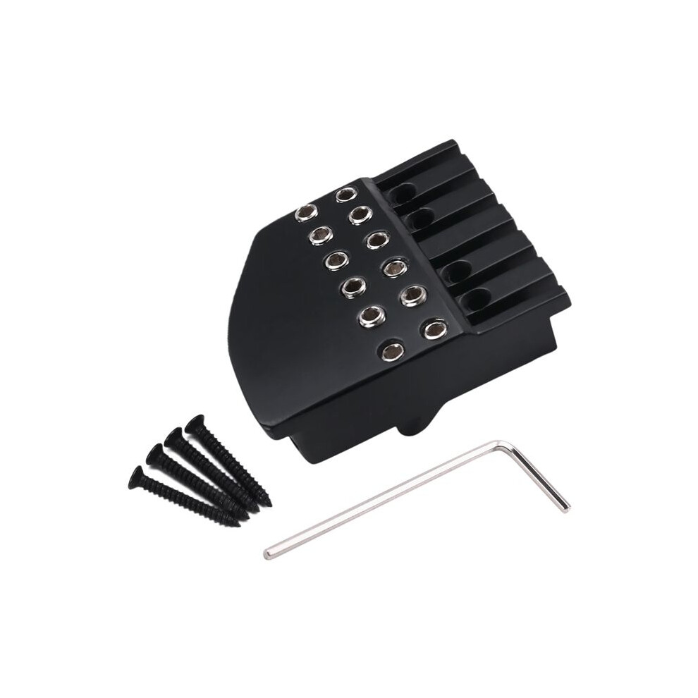 Headless Electric Guitar String Lock Headless Guitar String Lock 6 String Electric Guitar Bridge Locking Nut 6032794251485