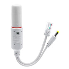 Wasserdichter 48-V-auf-12-V-POE-Splitter mit Video- und Stromadapterkabel-Versorgungsmodul für IP-Kamera-Extender