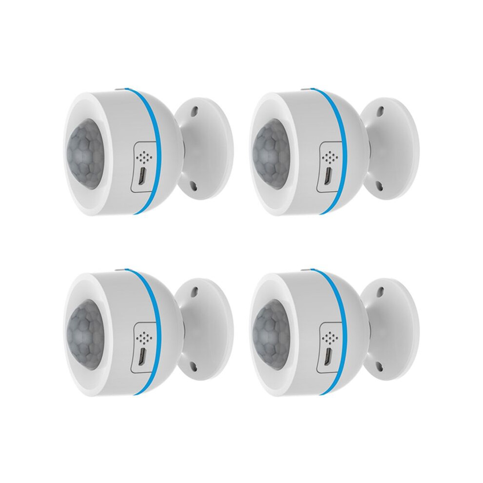 4Pcs Z-Wave 700 Pir Motion Detector With Temperature Humidity Light Sensor Home Automation Work With Smartthing Vera C 6033268239916