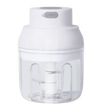 Food Processor, USB Rechargeable Powerful Motor Ginger Garlic Masher,Kitchen Food Mixer Tools