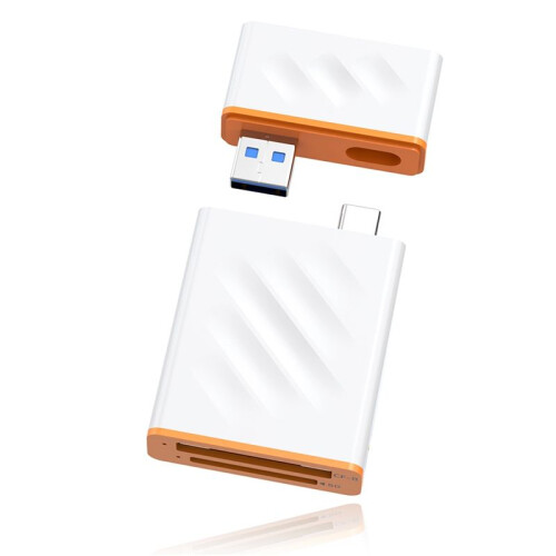 High Speed Camera 4 in 1 CFexpress Type-B Card Reader USB3.2 10GBps Transfer SD3.0 Card Reader CFExpress B