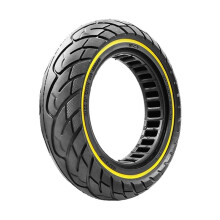 10x2.5 Scooter Tire Electric Scooter Replacement Tire for MAX G30 Honeycomb Tires for Electric Scooter Yellow