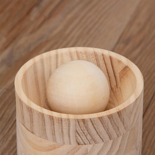 Dumpling Maker with Wooden Skin Press, Manual Wrapper Tool for  Dumpling Shape 2