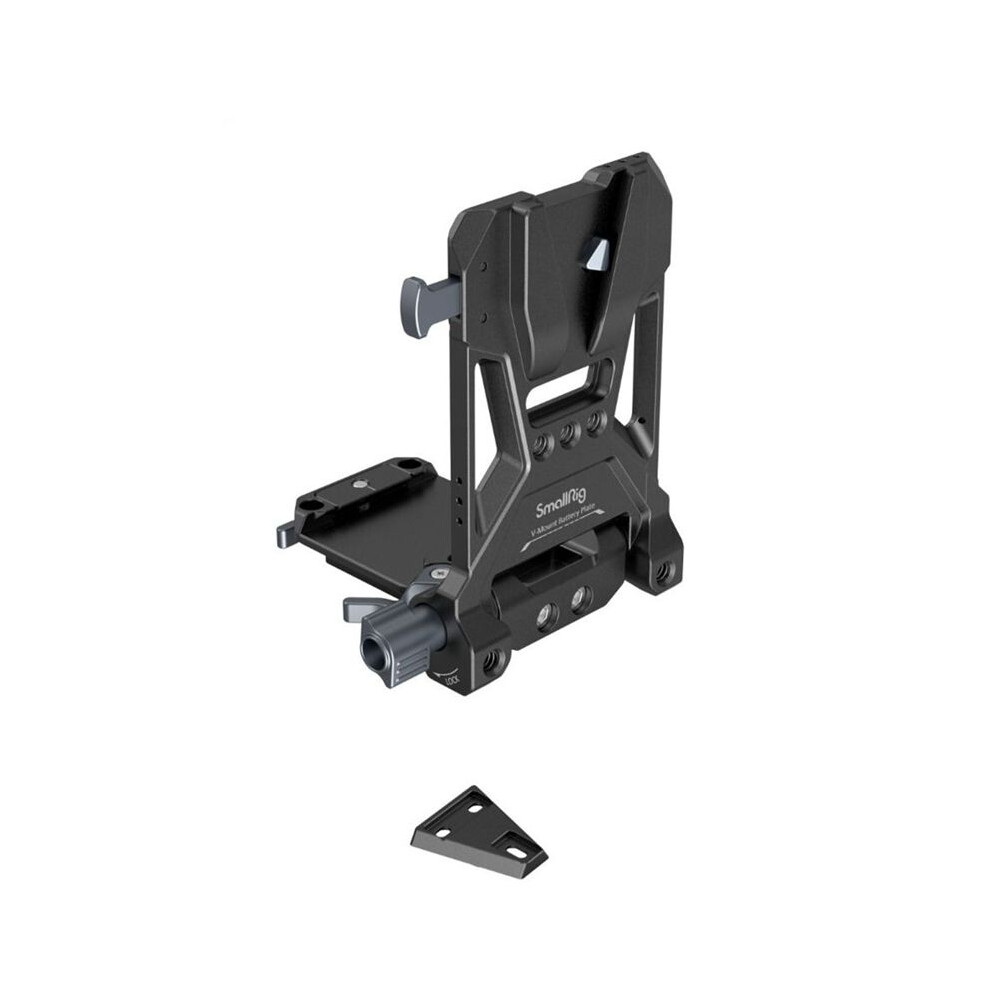 V-Mount Battery Plate For Arca-Swiss, Quick Install Cage/Baseplate, Adjustable For V-Mount Batteries 6131180493611