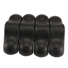 Indoor Bike Cushioned Foot Pad Noise Reduction and Anti-Friction Floor Tennis Foot Pads for Wahoo 4PCS(Without the )