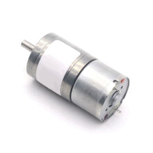 JGA25-310 Gear Motor 3-12V, 7-1818rpm, High Torque Low Speed, Low Noise Gearboxfor Printers