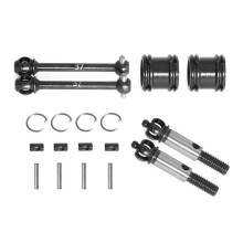 Two-Stage Cvd Kit Universal Joint Three-Stick Kit for Tt02 Xv01 Xv02 Rc Automotive Upgrade Parts 37mm
