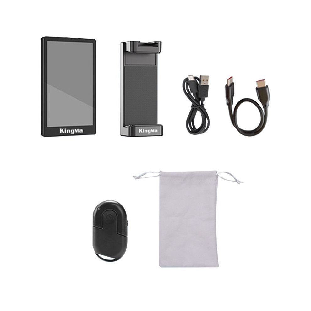 Kingma Selfie Monitor Screen Phone Rear Selfie Monitor Screen For Selfie Vlog Live Stream Ph01-Max Tauoh
